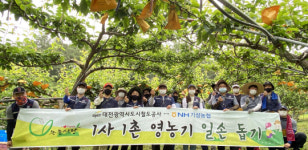 [사진뉴스] 대전도시철도, 농촌일손돕기