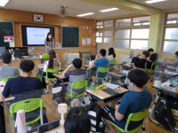 옥천 이원초등학교 미디어교육 마무리
