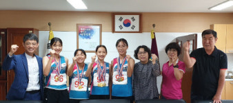 천안오성중 제49회 전국종별육상선수권대회 3관왕 쾌거