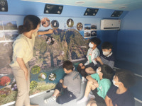[사진뉴스] 충주 세성초, 찾아가는 독도 체험버스 운영