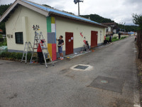 서천군 한산면 지현2리 마을벽화로 변신!