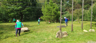 보은군 수한 면새마을지도자협의회 공원 풀 깎기행사