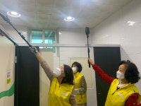 옥천군 민관경이 함께하는 군 공중화장실 불법촬영 합동점검