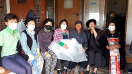 부여군 남면자원봉사거점센터, 독거 어르신 봉사활동