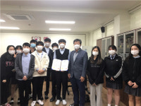 서산부춘중학교, 충남 과학동아리 발표대회 금상 수상