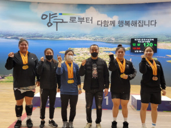 공주시청 역도팀, 전국대회서 금 9, 은 2, 동 1 획득 쾌거