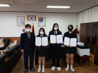 서천여자정보고, 동백사생대회 대상수상