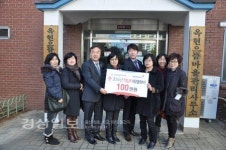 적십자 특별회비 각각 100만원씩 전달