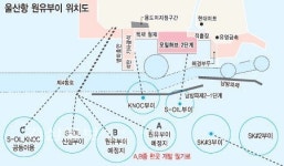 울산항 원유부이 1개 줄여 안전 확보