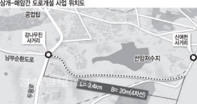 산업로 확장·상개~매암 도로 개설 착수