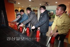 동구생활안전센터 민방위 실전체험 큰 호응