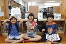 울주군 방기초등학교, 시리동동 거미동동 책속 등장인물 캐릭터 인형전시회 가져