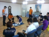 울산 동부소방서, 심폐소생술 교육 실시