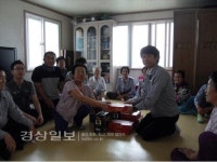 고리원자력본부 사랑의 떡나눔, 서생면 신리 등 5곳 경로당 찾아