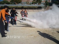 울산 남부소방서 옥동119안전센터, 소방훈련 실시