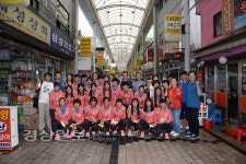 중국 강소성 여자축구팀(U-16세), 전지훈련 차 울산 방문