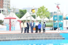 중구의회 행자위, 야외물놀이장 현장점검