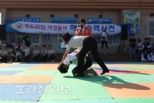 울산 울주경찰서, 진하해수욕장 일대에서 성폭력 예방을 위한 캠페인 활동 전개