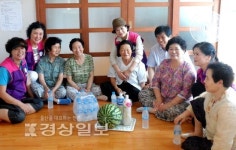 울산시 중구 우정동 통정회, 무더위 쉼터 7곳 찾아