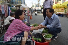 재래시장·복지시설 등 방문, 안효대 의원 동구 민심 청취