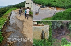 덕원농장 사흘새 2번이나 가축폐수 유출 고의성 논란