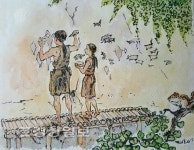 [7천년의 메시지-다시 읽는 반구대암각화]암각화를 그린 이…지금의 나처럼 만화가였던건 아닐까