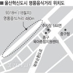 울산 중구 혁신도시 내 명품 음식거리 만든다