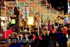 [2015 삼산디자인거리 눈꽃축제]환상적인 눈꽃과 화려한 루미나리에 겨울왕국으로 초대