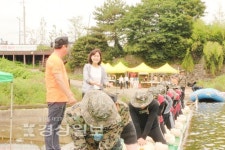 울산시교육청 류혜숙 부교육감, 범서초등학교 수상안전 캠프 방문