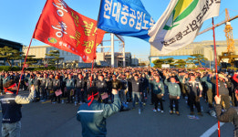 양대노조 파업…대외신인도 빨간불