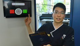 [울산의 창조경제 현장을 가다]정확한 시력검사…글로벌 시장 개척 나서