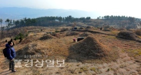 [현장&이슈]울주군 상북면 화장산 불법묘지로 몸살