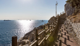 강동누리길, 반년 늦춰 6월께 공사 완료