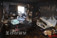 울산 달동 원룸서 불…1명 경상