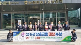 울산 중앙농협 2016년 상호금융평가 대상