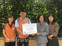한국전력공사 울산지사, 100만원 상당의 온누리상품권 전