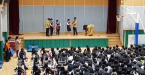 울산 동부소방서 화암119안전센터, 소방안전교육 실시