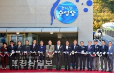 석유공사 내 중구 수영장 본격 운영