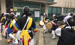 울산 남구 무거동 사물놀이동아리 무쇠패, 풍물공연과 정월대보름 지신밟기 행사 개최