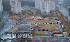 울산 울주군 청사앞 근린생활시설 부지, 전기공급 아직