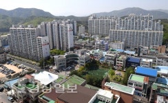 울산 울주군 범서읍 천상지구 토지구획정리사업 27년만에 준공