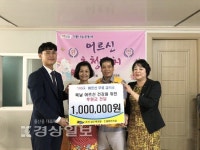 (주)드림주택개발·드림힘찬건설, 기쁨나눔공동체에 후원금 전달