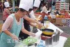울산 동구 월봉시장 추석맞이 요리경연대회 개최