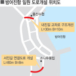 만성 교통체증 울산 방어진 교통체계 개선된다