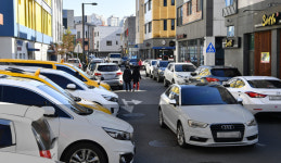개발 안끝난 울산혁신도시 만성적 주차전쟁