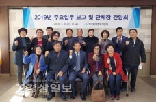 울산 중구 약사동 행정복지센터, 2019년 동정 주요사업 보고와 단체장 간담회 개최