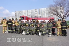 울산 중부소방서 병영119안전센터, 남·여 의용소방대 병영지역대 대원 30여명에 대해 교육·훈련