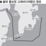 울산해경, 고래바다여행선 내항투어 불허