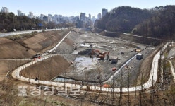 울산 남구 옥동에 울산 최대 저류시설 조성 막바지
