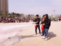 울산 북부소방서 매곡119안전센터, 매산초등학교와 합동소방훈련 실시